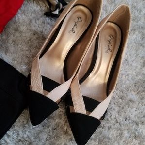 Two tone Heels